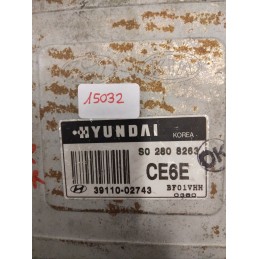 CENTRALINA MOTORE HYUNDAI ATOS 1.0 B DEL 2002 COD. 39110-02743  2400000075516