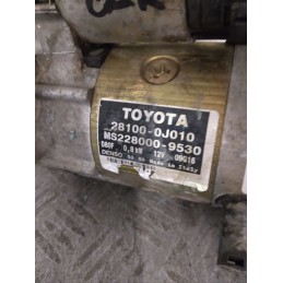 MOTORINO AVVIAMENTO TOYOTA YARIS 1.3 B. DEL 2002 COD. 28100-0J010  2400000079903