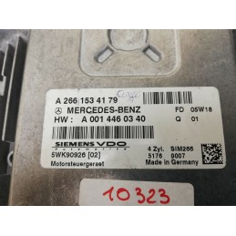 CENTRALINA MOTORE MERCEDES CLASSE A 169 1.5 BENZ.DAL 2004 AL 2012  2400000001157