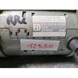 MOTORINO AVVIAMENTO TOYOTA YARIS 1.3 B. 2 SERIE 2005-2011 COD. 28100-0J050  2400000054481